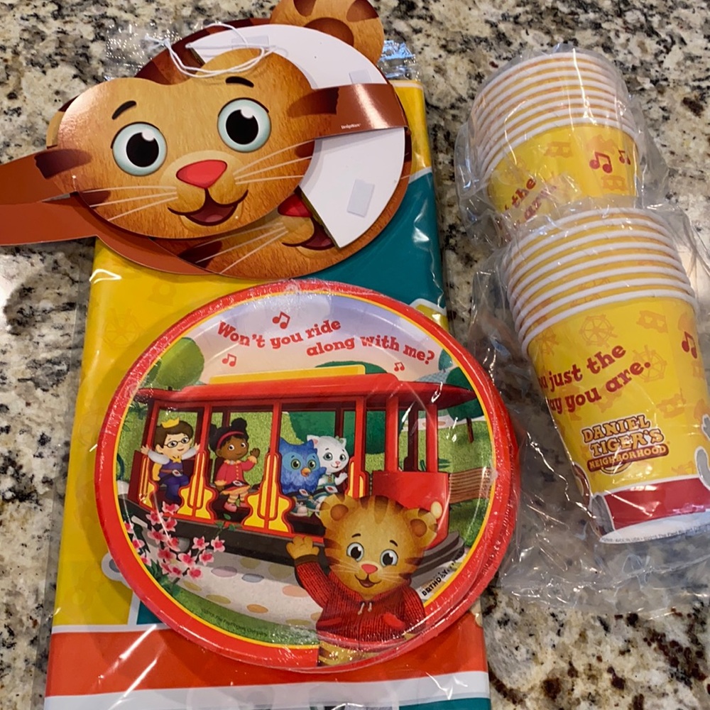 Daniel tiger party supplies